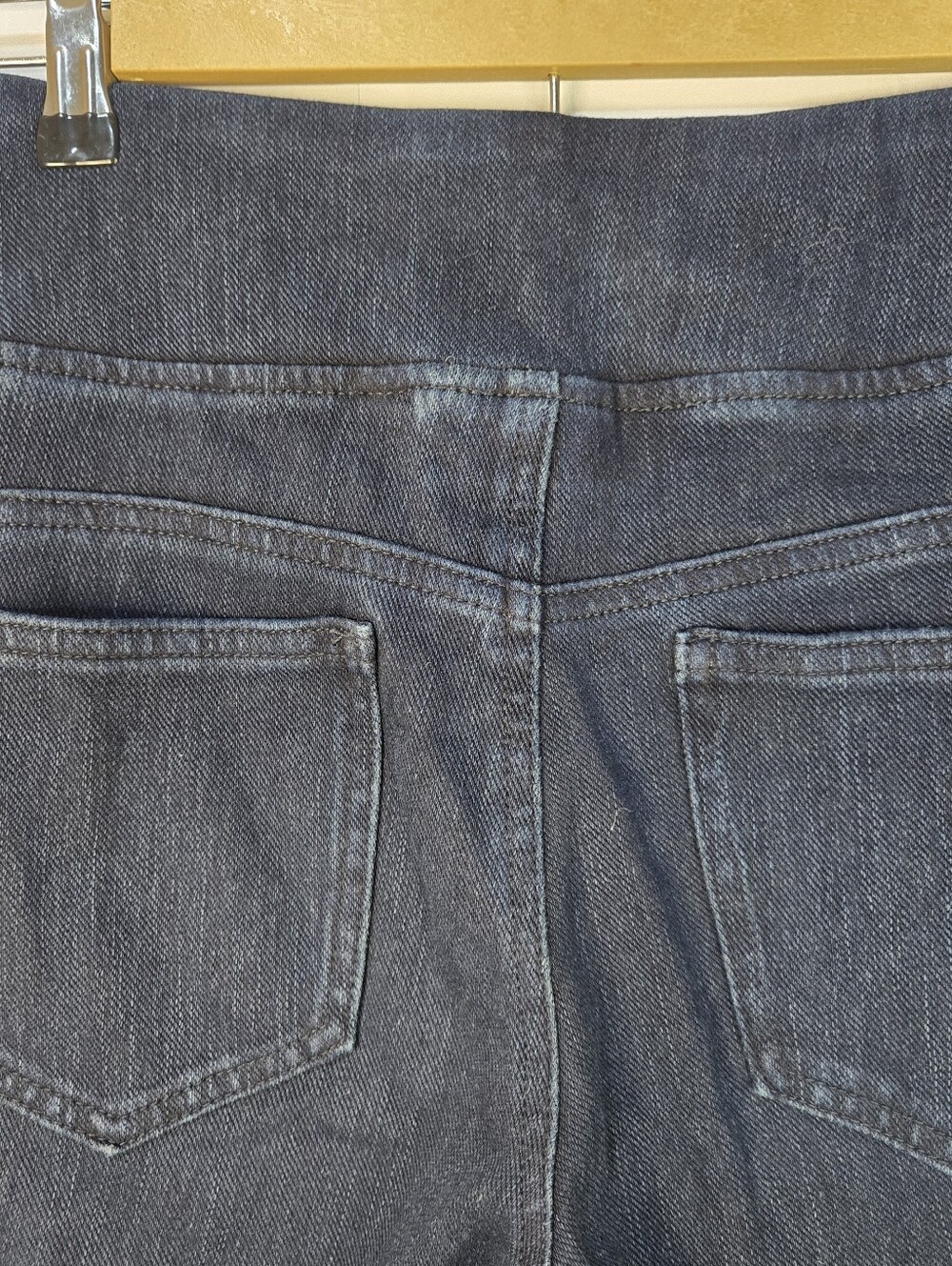 BELLE By Kim Gravel Size 6T Women Stretch, Elastic Waist Dark Wash Jeans NWT - Picture 9 of 12